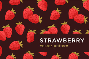 Fresh strawberry seamless pattern, a Pattern Graphic by Good Studio