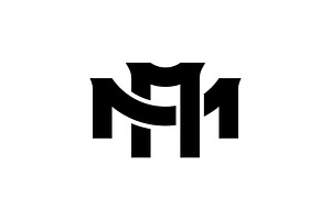 Monogram Letter MM Logo