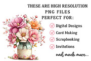 Spring Pink Flower Clipart, an Illustration by OK Design (Thumbnail 4 of 6)