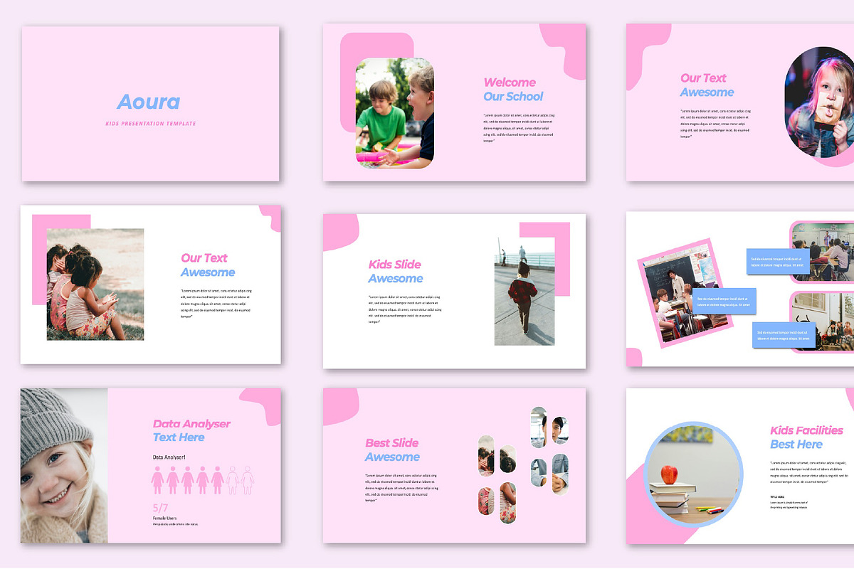 Aoura Education Keynote, a Presentation Template by Overcloud (Photo 2 of 4)