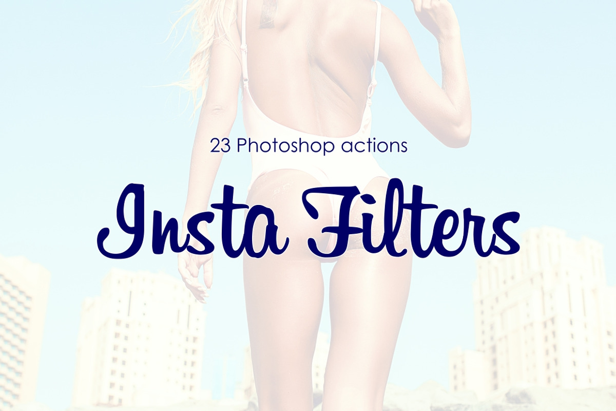 Photoshop Actions 23 InstaFilters, an Action Add-On by Freeman Studio (Photo 1 of 26)