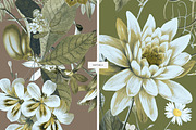 Moss Bloom Floral Patterns, a Pattern Graphic by LEAFure (Thumbnail 6 of 10)