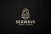 Sea Wave Travel & Marine Logo, a Branding & Logo Template by Design_Planet (Thumbnail 2 of 2)