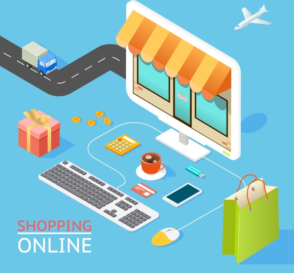 Concept Of Online Shop by Microvector  Creative Market
