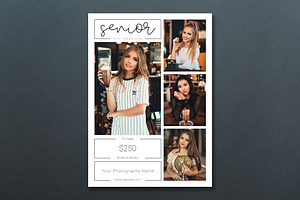 Senior Session Template PSD