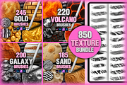 Procreate BUNDLE Texture brushes, a Brush Add-On by Revabrush (Thumbnail 1 of 7)