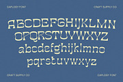 Caplosy - Trippy Font, a Serif Font by Craft Supply Co. (Thumbnail 7 of 8)
