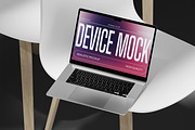 Realistic Laptop Mockup, a Wearable Device Mockup by Unerispace (Thumbnail 2 of 5)