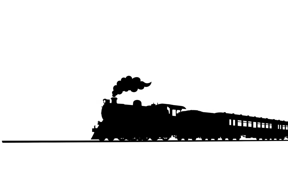 train transport silhouettes, an Illustration by Amazin_art (Photo 4 of 31)
