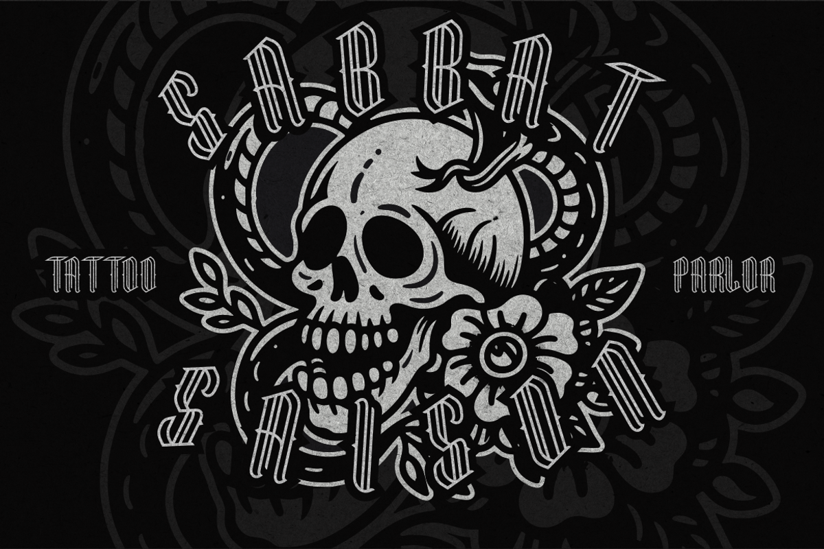 Dark King Blackletter Font, a Font by PutraCetol Studio (Photo 5 of 5)