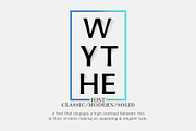 Wythe | Sans-Serif Font, a Sans Serif Font by Modus Prime (Thumbnail 1 of 5)