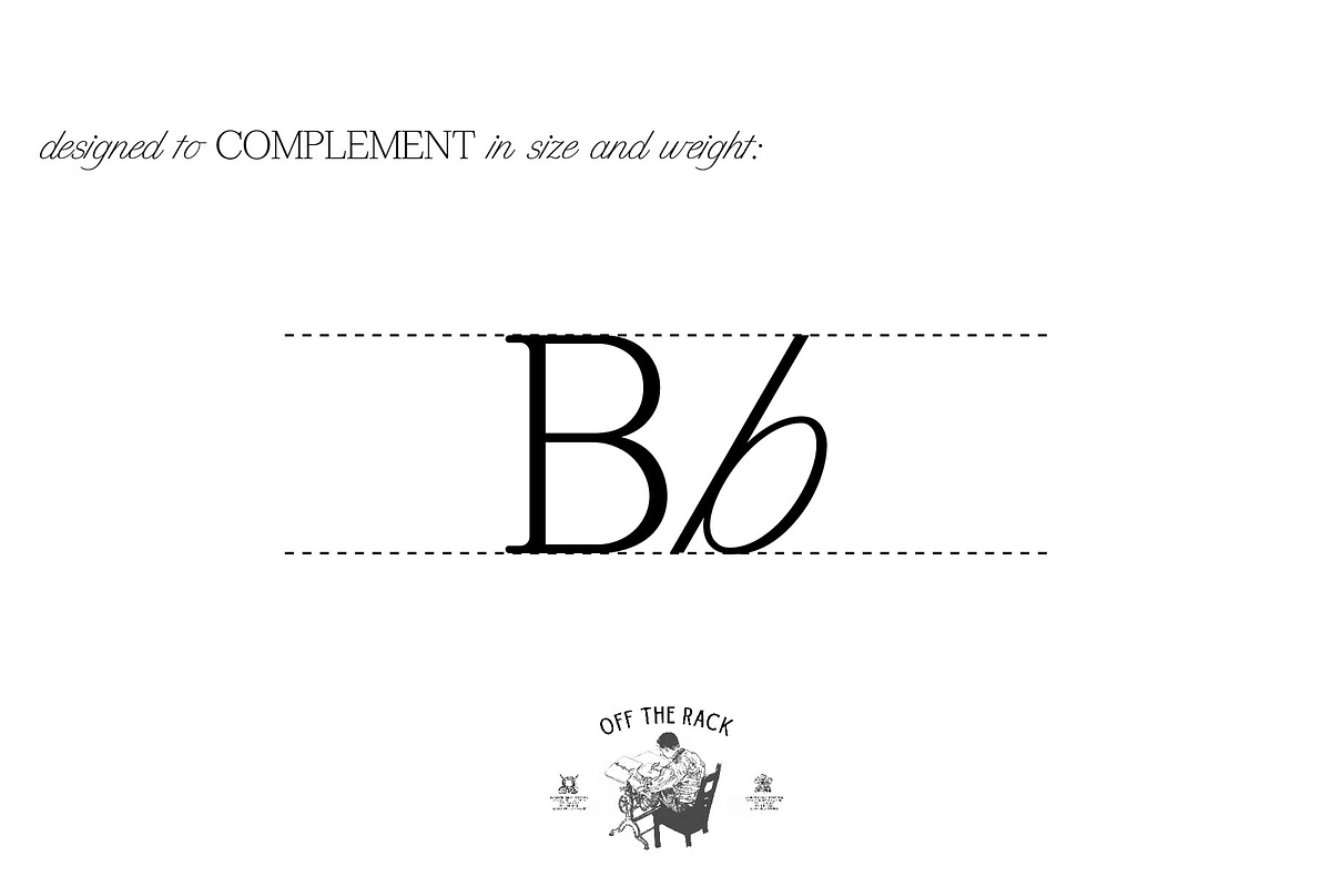 Estella | Display Typeface, a Serif Font by Off The Rack © (Photo 4 of 5)