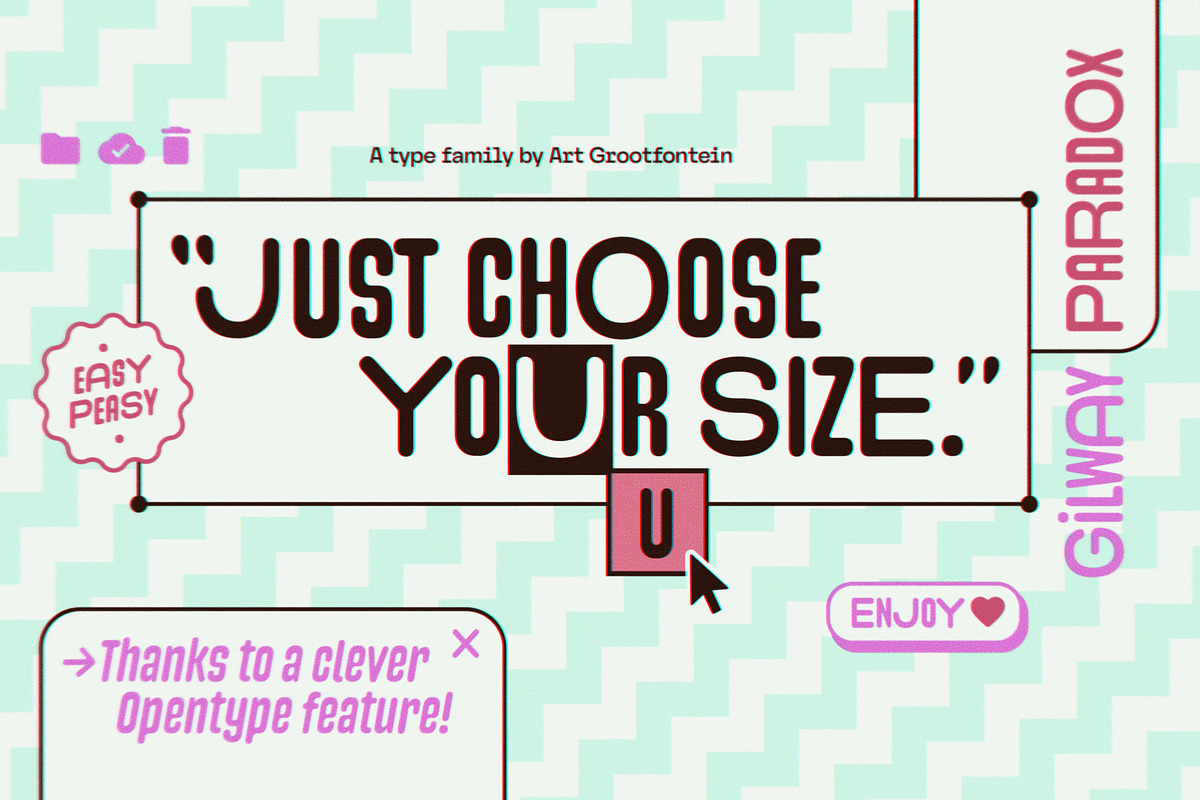 Gilway Paradox, a Sans Serif Font by Art Grootfontein (Photo 6 of 15)