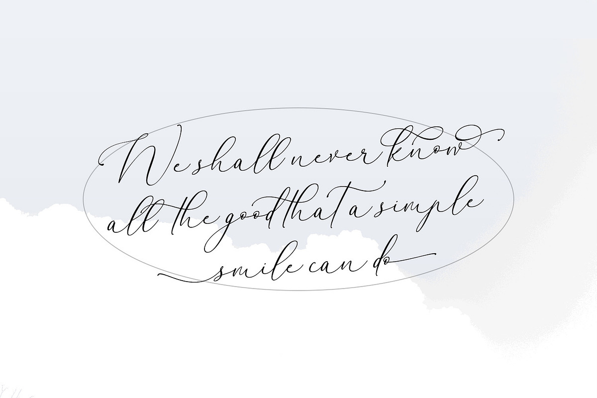 Mint Smiles, a Script Font by Nathatype (Photo 2 of 10)