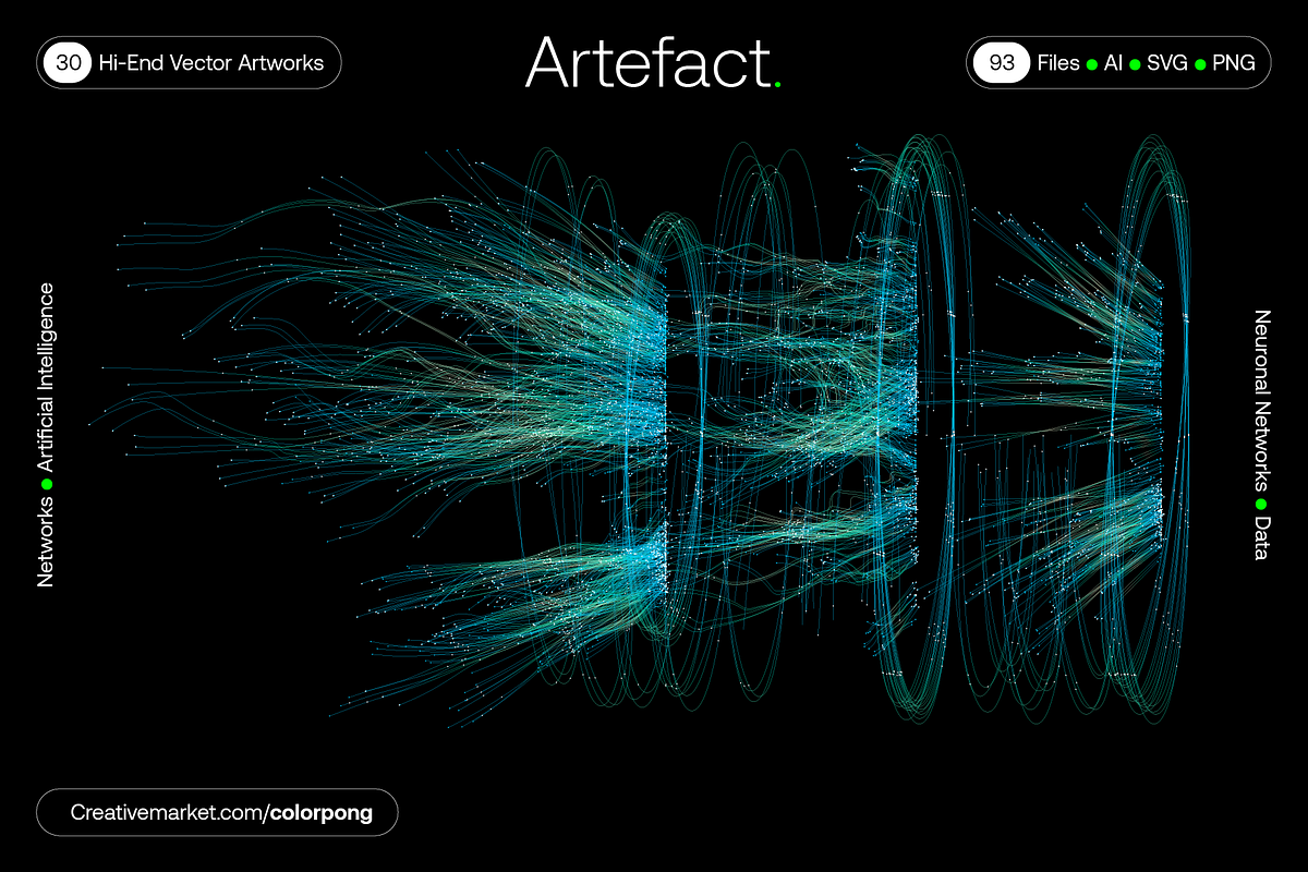 Artefact – Vector Bundle, a Technology Illustration by Colorpong (Photo 11 of 17)