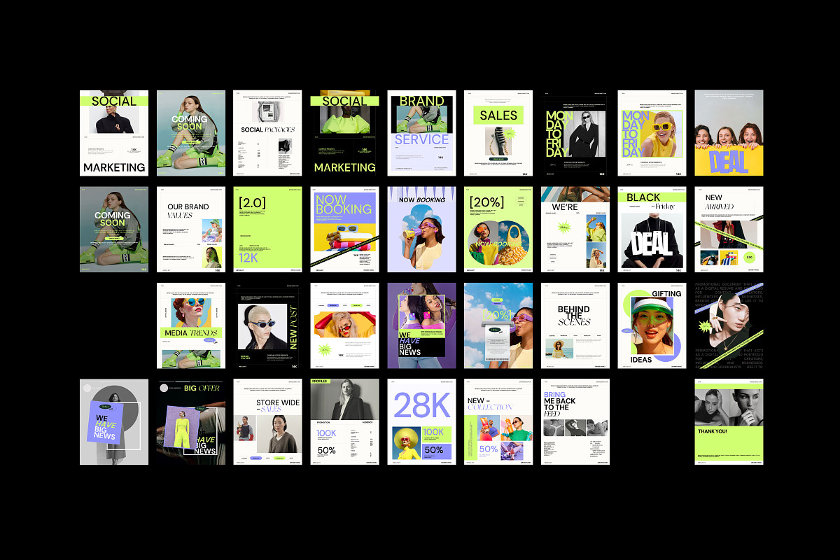 Digital Social Media Kit, a Social Media Template by Studio Industry (Photo 7 of 9)