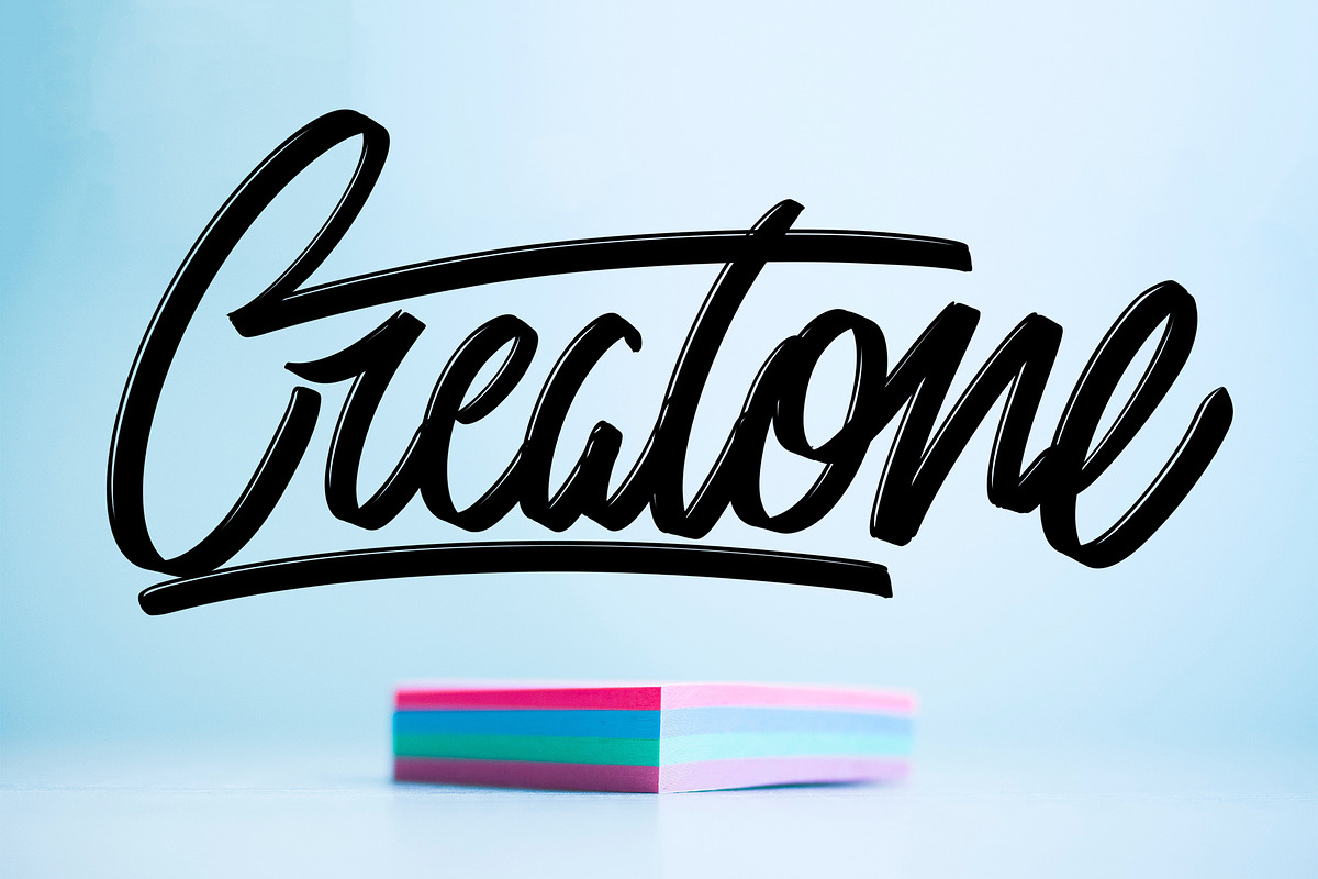 Lettering Box - Procreate Brush set, a Brush Add-On by Angelo Knf | Anko Studio (Photo 6 of 13)
