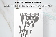 United States Icons, a Solid Icon by Bdemm Studio (Thumbnail 5 of 5)