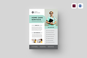 Home Health Care Flyer, a Flyer Template by Leaflove (Thumbnail 1 of 5)