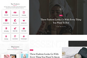 Fashion Lifestyle Blog WordPress, a WordPress Template by UInstrument (Thumbnail 3 of 7)