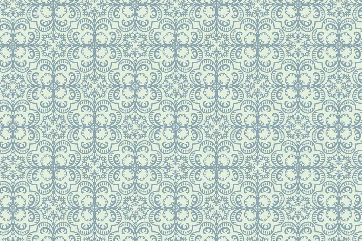 Seamless Vector Damask Patterns, a Pattern Graphic by Studio Indigo (Photo 9 of 9)