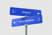 Street Sign Mockup, an Advertising Mockup by zpackcreative (Thumbnail 4 of 4)