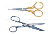 Watercolor vintage scissors clipart, an Object Illustration by ArtfulStudio (Thumbnail 6 of 8)