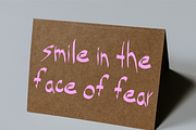 Faux Angst Font, a Handwritten Font by noonsun (Thumbnail 4 of 6)