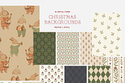 Old Winter Atelier Christmas Paper, a Background Graphic by Muse Artist (Thumbnail 10 of 13)