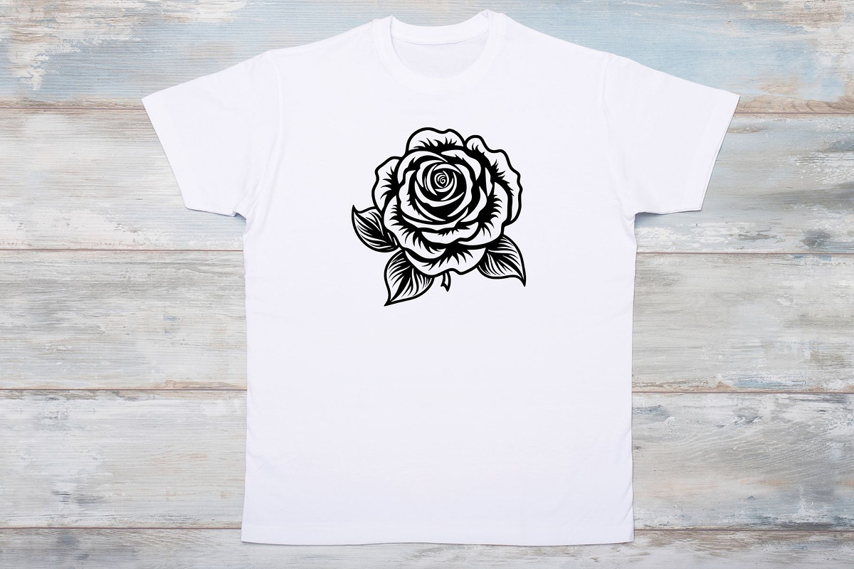 Rose Svg - Roses Flowers Clipart, an Illustration by YouniqueArtwork (Photo 3 of 5)