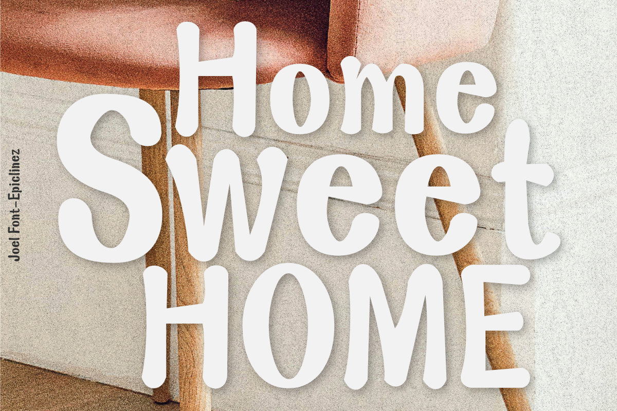 Joel - Display Font, a Sans Serif Font by Epiclinez (Photo 2 of 5)