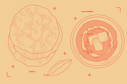 Indian Food Vector Illustrations, a Food Illustration by TheFoodAtlas (Thumbnail 2 of 15)