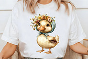 Whimsical Duck Clipart Bundle, a Seasonal Illustration by designcity5 (Thumbnail 4 of 5)