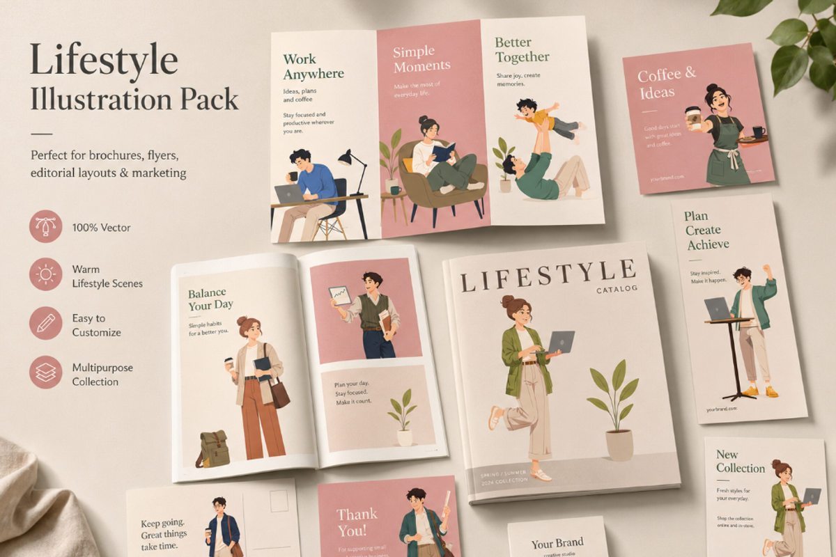 Everyday People Vector Characters, a Person Illustration by Nerokanji_Designs (Photo 4 of 5)