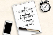 SALE! Marihouse Script, a Script Font by Lettersams (Thumbnail 8 of 10)