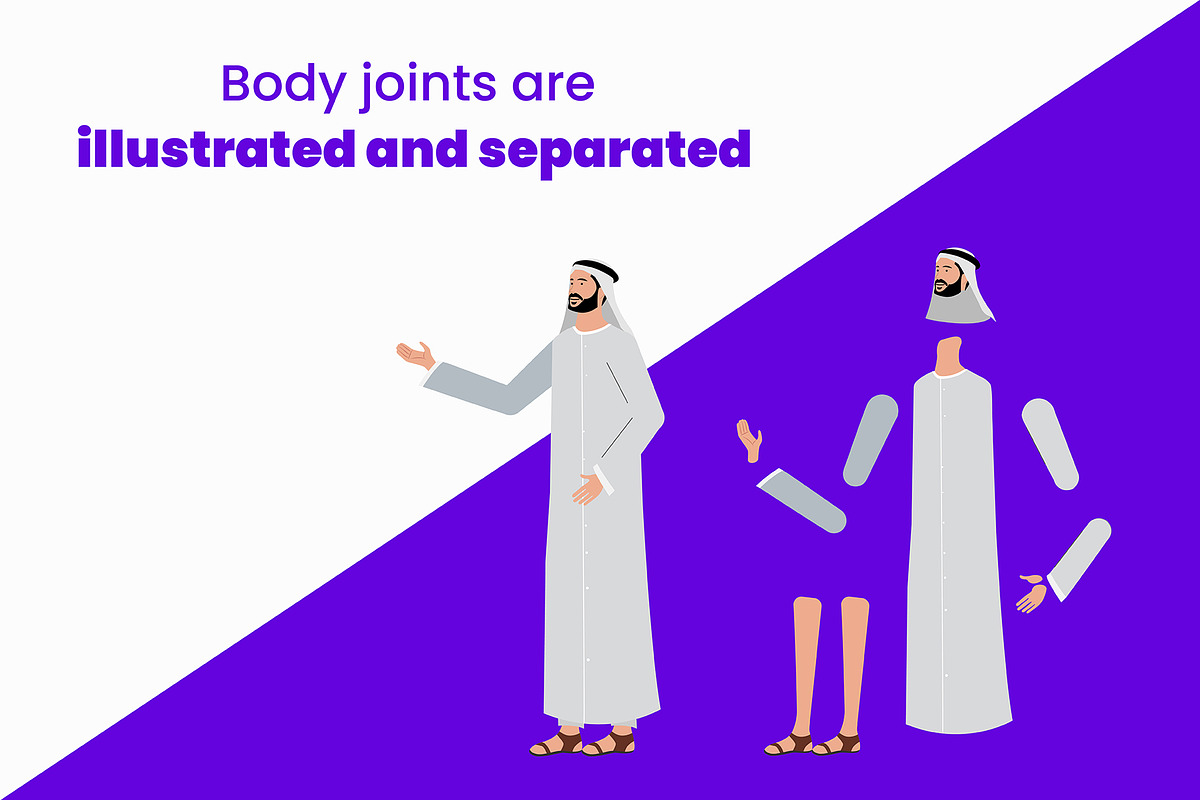Arab Business People animation, a Templates & Theme by lottie pro (Photo 11 of 11)