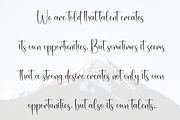 Wintersock | Script Font, a Handwritten Font by Scratchones (Thumbnail 6 of 8)