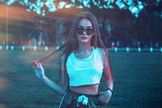 Neon Dreams Photoshop Action, a Brushes & More by DoubleVision (Thumbnail 4 of 5)