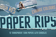 12 Isolated Paper Rips, an Object Graphic by Mint Pixels (Thumbnail 1 of 5)