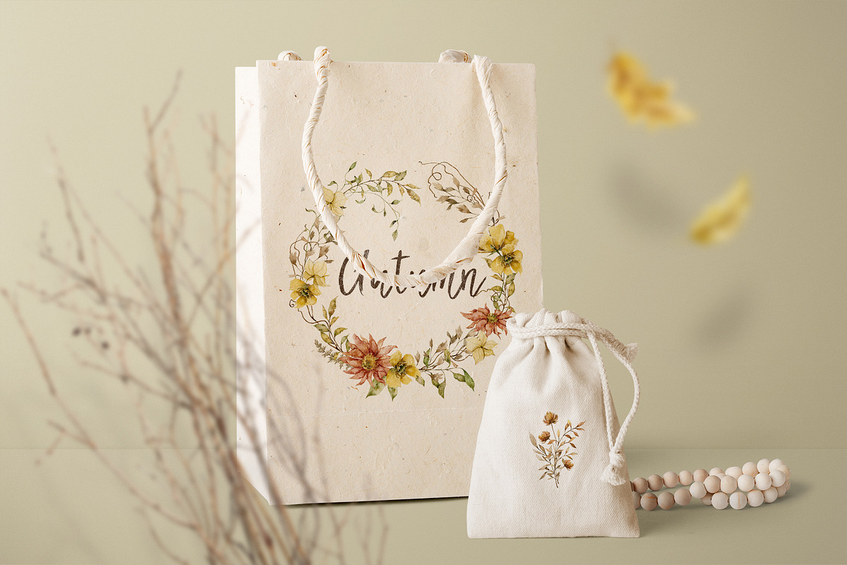 Fall time - watercolor collection, a Decorative Illustration by long summer (Photo 6 of 11)