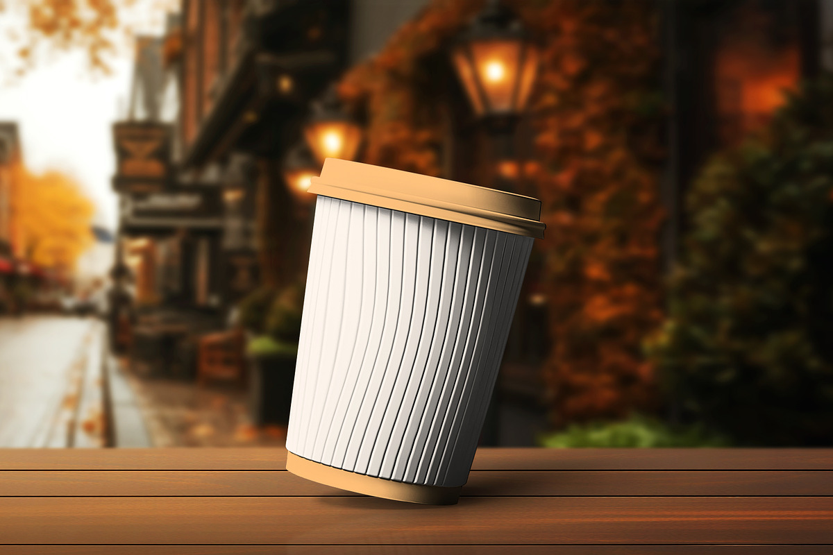 Coffee Cup Mockup, a Packaging Mockup by Viswal Studio (Photo 2 of 3)
