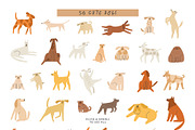 Dogs with flowers | 100% Hand drawn, an Animal Illustration by Olia (Thumbnail 2 of 10)