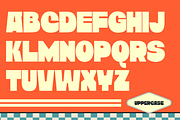 Blog Food - Branding Retro Logo Font, a Sans Serif Font by Nirmana Visual (Thumbnail 2 of 14)
