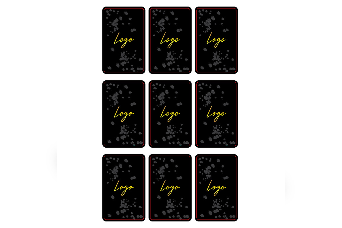 Playing Cards Mockup + Template, a Card Template by Korner (Photo 9 of 11)