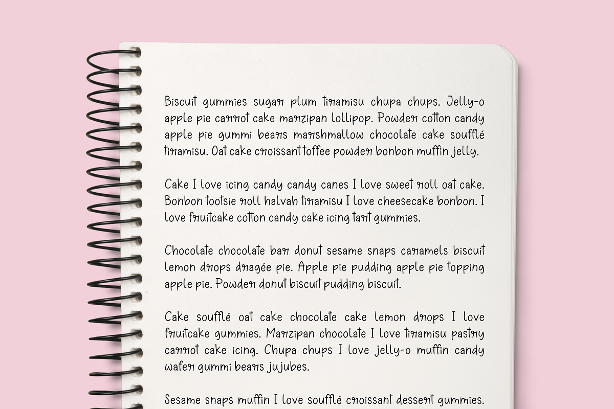 Huggable, a Handwritten Font by Sofia Skoog (Photo 9 of 10)