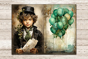 St. Patrick's Day Junk Journal Paper, a Seasonal Illustration by GlamArtZhanna (Thumbnail 7 of 10)