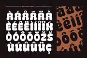 Phoria | Groovy Display, a Sans Serif Font by Pentagonistudio (Thumbnail 10 of 10)
