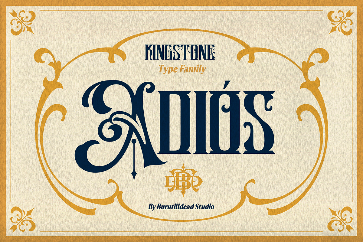 Kingstone, a Serif Font by Burntilldead (Photo 11 of 12)