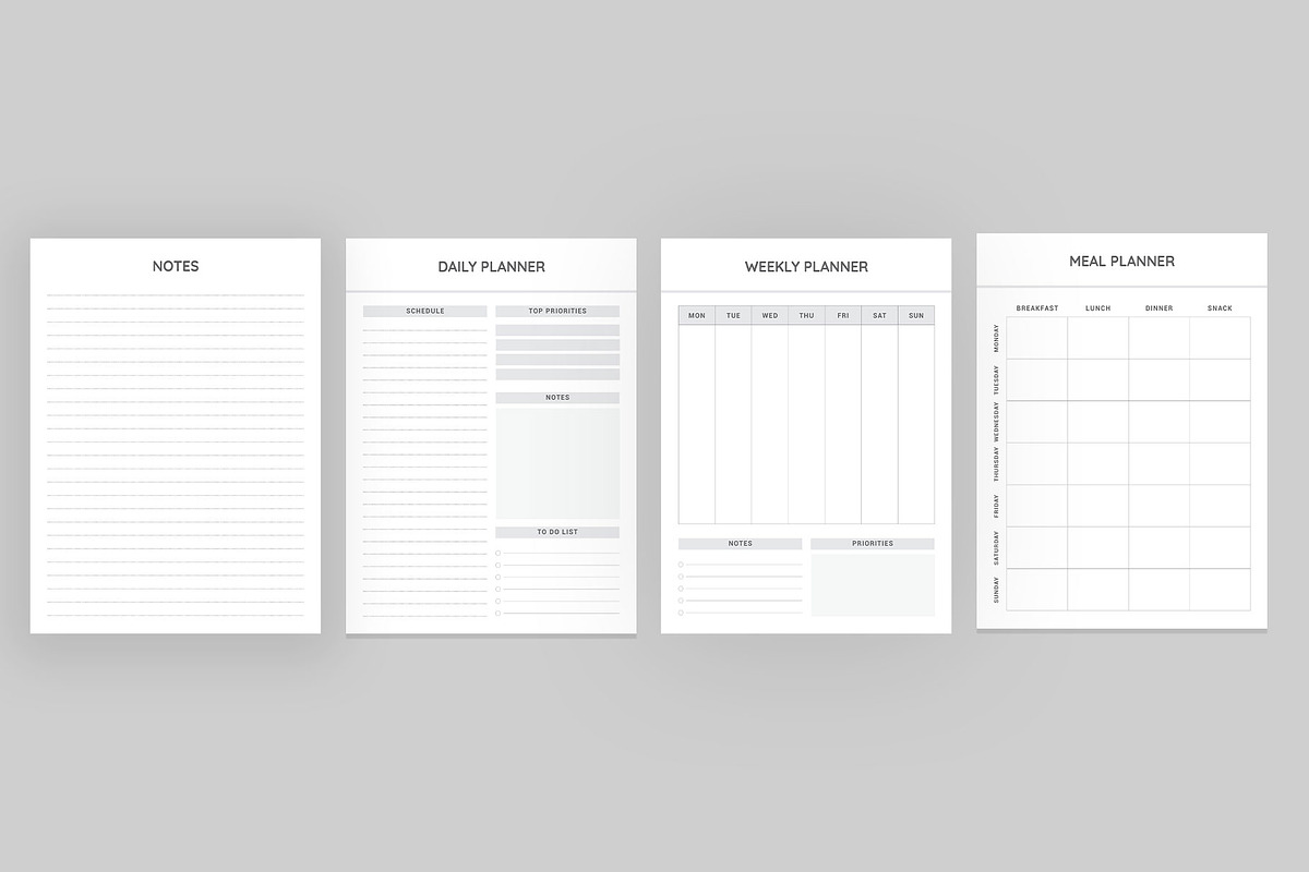 Ultimate Monthly Planner 2023-2024, a Stationery Template by Design Zone (Photo 5 of 5)