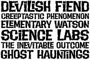 Evil Intentions, a Sans Serif Font by Pink Broccoli (Thumbnail 2 of 3)